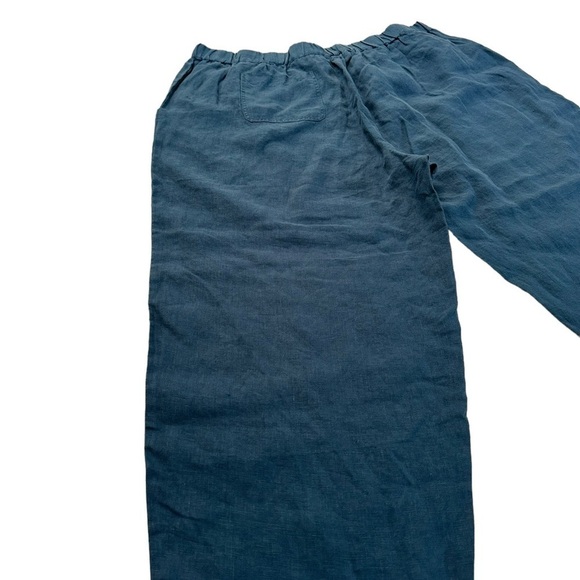 Poetry Women’s Pull On Pants 100% Linen Size 16 Leg Pockets - Picture 13 of 16